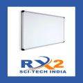 Rectangular RX2 Scitech India magnetic white board