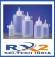White RX2 Scitech India Plastic Dropping Bottle