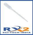 Transparent RX2 Scitech India Plastic Pipette