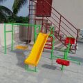 Multicolor frp outdoor multi play station