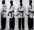 White Black Xtremex Martial Arts Clothing