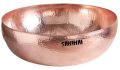 Hammered Metal Bowls with Copper Finish