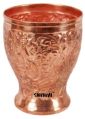 Hammered Mughlai Copper Glass