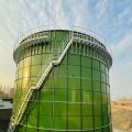 Round Green Vani Industries mild steel fusion water storage tank