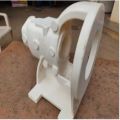 PLA Smooth White cast bearing housings