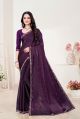 Multicolor Parvati Fabrics Ladies Chiffon Saree