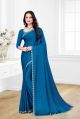 Satin Chiffon Multicolor Parvati Fabrics ladies dyeable handloom chiffon silk saree