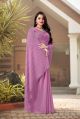 Unstitched Multicolor Full Sleeves Parvati Fabrics ladies chanderi silk saree