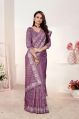 Unstitched Multicolor Parvati Fabrics ladies georgette embroidered sarees