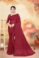 Unstitched Multicolor Full Sleeves Parvati Fabrics ladies cotton sarees
