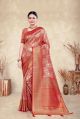 PARVATI PARVATI Unstitched Multicolor Multicolor women rapier silk saree