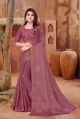 Multicolors Parvati Fabrics ladies designer shimmer saree
