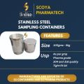 Silver scoya Stainless Steel Beakers