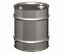 Polished Round Silver Scoya stainless steel chemical barrels