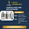 Scoya Polished Ss 304 And 316 Rectangular Round Square Silver New Stainless Steel Storage Tank
