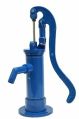 Manual blue plastic hand pump
