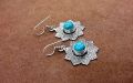 Handcrafted Turquoise Gemstone Earrings