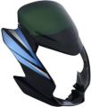 Hero Passion X Pro Black & Blue Headlight Visor