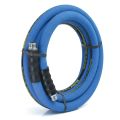 Rubber Polished Round Blue New 19mmx45 mtr double braided jack hammer fittings blubird air hose