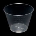 Transparent 30ml pp feeding cup