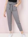 High Rise Front Tie Ladies Trouser