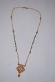 Brass Golden Single Chain Mangalsutra With Pendant