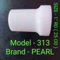 PVC Polished Round White New plastic pipe caps
