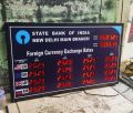 SBI Electronic Foreign Currency Exchange rates Display Board