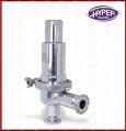 Stainless Steel Flanged Hyper Valves Hyper Valves sanitary safety valve