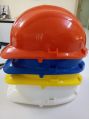 Plastic Polished Oval Available in Many Colors Plain construction safety helmets