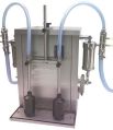 Stainless Steel Electric Silver Semi Automatic Filling Machine
