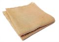 Brown Plain jute fabric
