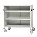 Stainless Steel Linen Distribution and Storage Trolley