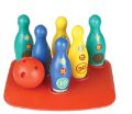 Plastic Kids Bowling Alley Game