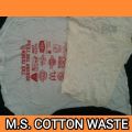 white printed cotton rags