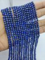 Natural lapis lazuli round beads