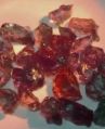 Rough Red natural alexandrite gemstone