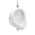 Polished Rectangular White ceramic mens wall mounted urinal