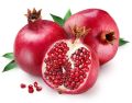 Red fresh pomegranate
