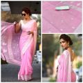 Lilan Cotton Soft Lilan Cotton pink lillian saree