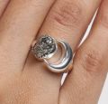 Ladies Pyrite Ring