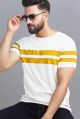 Multiple Colors Multiple Color Ribbed CRIMP Regular Plain Printed Striped Half Sleeves Mutiple cotton tshirt