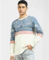 Wool Cotton Available In Many Colors Full Sleeves Mens Printed Sweatshirts