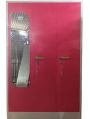 Polished Red & Grey New Non Breakable Long Life Hard Structure Fine Finished double door iron almirah