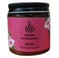 SD Fragrance Soya Wax rose scented candle