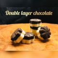 Flower Brown double layer chocolate