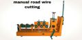 Polished New manual road wire cutting machine
