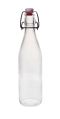 1000ml Clip Top Glass Water Bottle