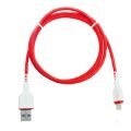 PVC TPE Red usb to c type data cable