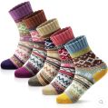 Ladies Printed Winter Socks